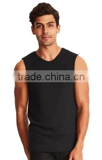 Next Level Apparel Men's Muscle Tank Top - 60% Combed Ring Spun Cotton & 40% Polyester Jersey and Comes With Your Logo photo-5