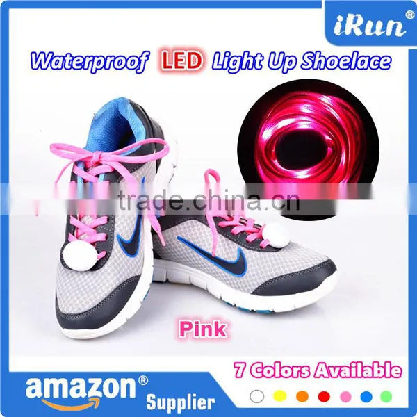 Light Up LED Shoelaces Flash Party Disco Shoe Laces Shoe Strings - LED Printing Shoelace Colourful Glowing Shoelace - 7 Colors photo-4