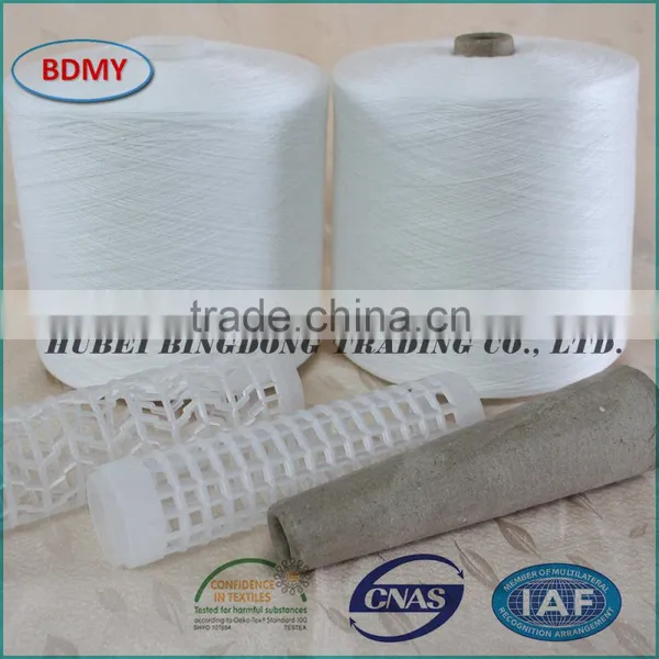 High Quality 100% Spun Polyester Yarn 40S/2, Bulk Polyester Yarn