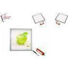 Square 36W 3D 600 x 600 LED Panel Cool White 6500K For Retail Non Dimmable