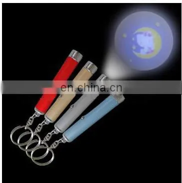 Projection Logo Keychain Led Lighting Keyring photo-3