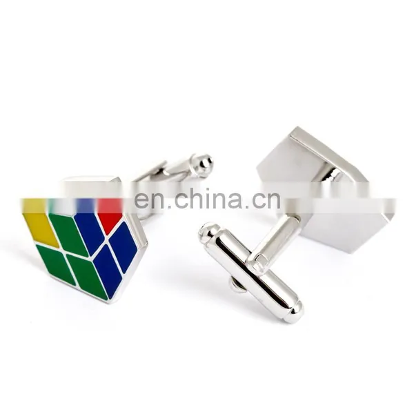 New Rubik's Cube Wholesale Cufflinks photo-3