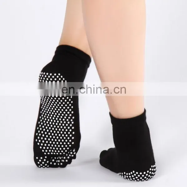 Toe Separator Socks Yoga Sports GYM Half Toe Socks#YG-09 photo-4