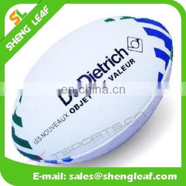 Standard Size and Weight Machine Sewn Cured Rubber Rugby Ball photo-2