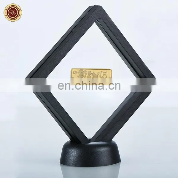 WR Luxury Home Decor 100 Canadian Dollars 24k Gold Plated Bar With Display Case for Souvenir photo-2