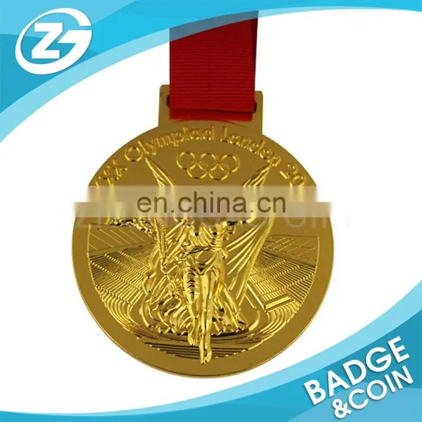Promotion Gift Custom Zinc Alloy Metal Sport Medal With Ribbon photo-5