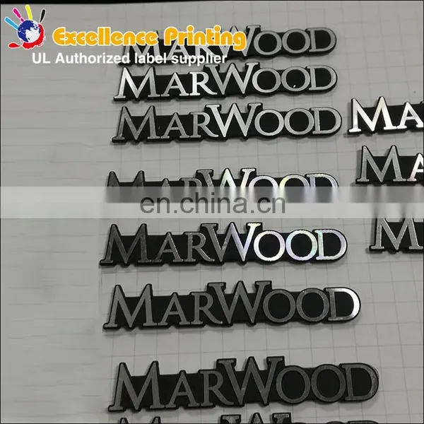 Custom Metal Logo Badge Sticker Label Badge Metal Label photo-6