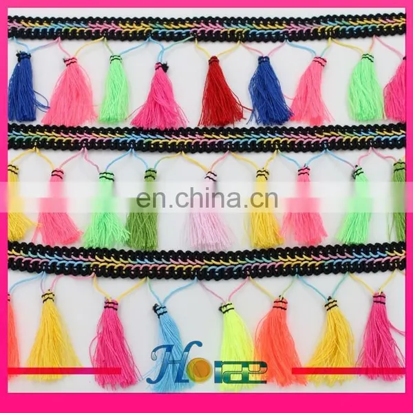 Wholesale Tassel Trimming for Curtain Curtain Tassel Fringe Trim
