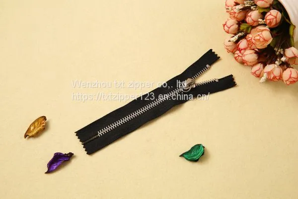 #3 #4 #5 #8 #10 Metal Brass Zipper With Y Teeth Close End photo-4
