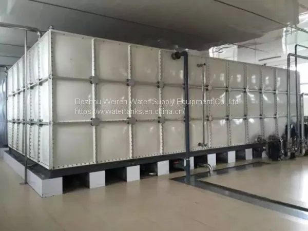 Fiberglass Rectangular Water Storage Tank