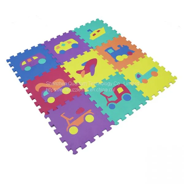 QT MAT Educational Funny Jigsaw Non-toxic EVA Kindergarten Puzzle Mats