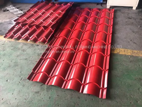 Steel Roof Glazed Tiles Press Machine/glazed Roofing Tiles Forming Machines photo-5