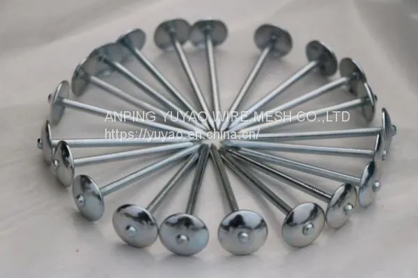 inch plastic cap twisted roofing nails