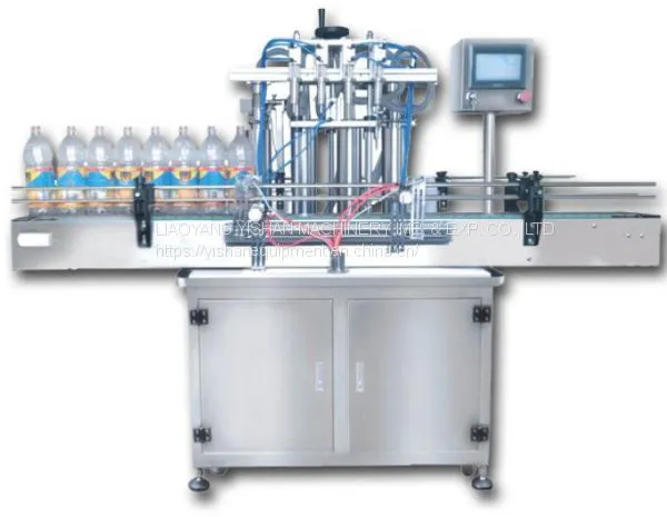 Full automatic linear type liquid filling machine