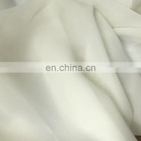 Factory Price 75D Plain Woven 18T Twist Chiffon Fabric for Summer Dress photo-5