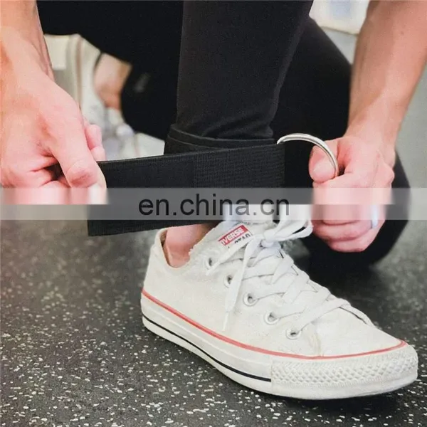 Adjustable Neoprene Support Fitness Ankle Straps for Cable Machines photo-6