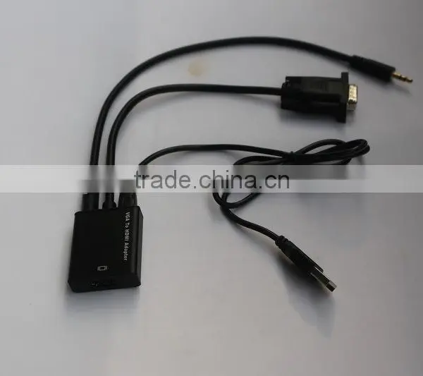 Opp Bag Vga to HD Converter With Usb photo-3