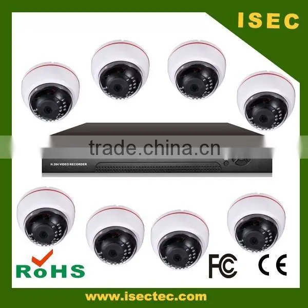 1080P Smart Phone 2MP CCTV AHD System Real Time Hybird DVR 8CH 1080P AHD Kits photo-4