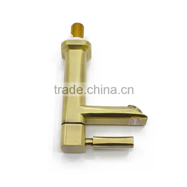 JOOKA Modern Bathroom Old Gold Bathroom Solid Gold Faucet photo-4