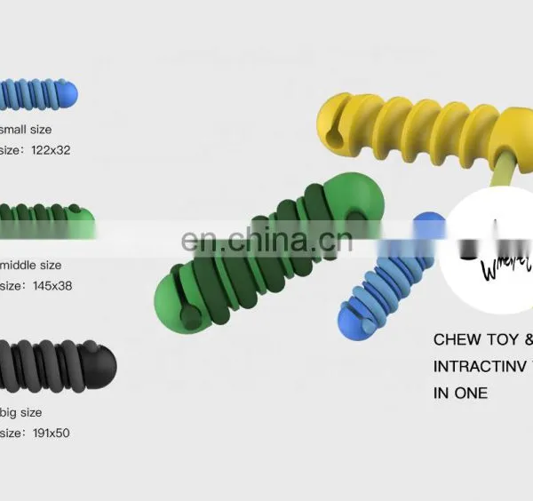 Original Design Dog Rope Interactive Big Dog Toys Molar Bite Toy Dog Training Stick Pet Floating Bite Toy photo-3