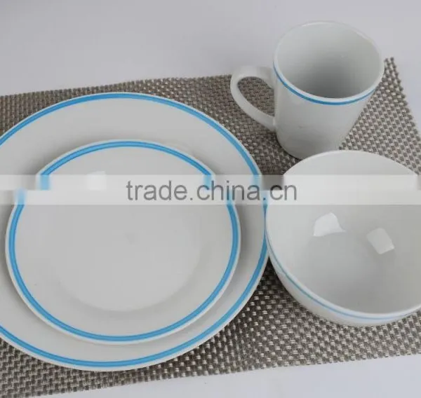 Porcelain Dinner Set Luxury With Glaze Line China Best Home Porcelain Tablewware With Good Quality and Cheap Price photo-3