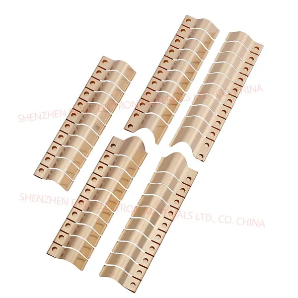 ROHS Compliant Beryllium Copper Finger Stock Gasket EMI Shielding Strips photo-2