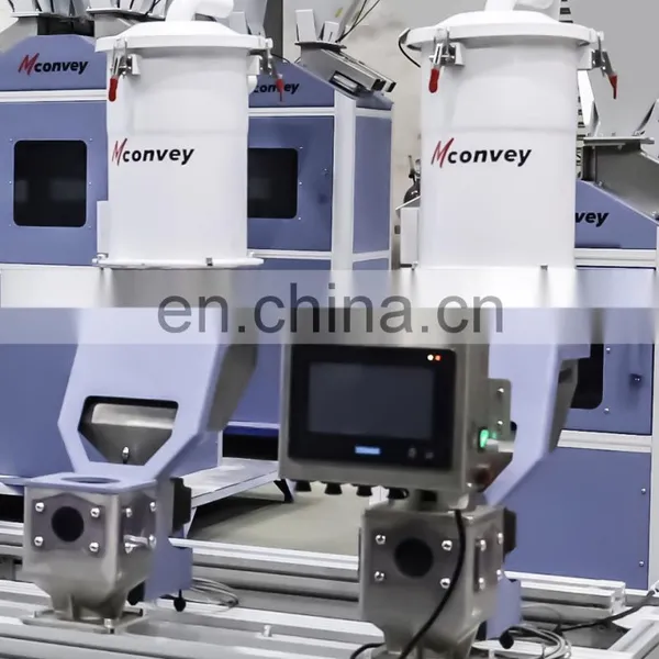 Wholesale High Quality 304 Stsainless Steel Double Color Volumetric Screw Doser Gravimetric Feeder photo-5