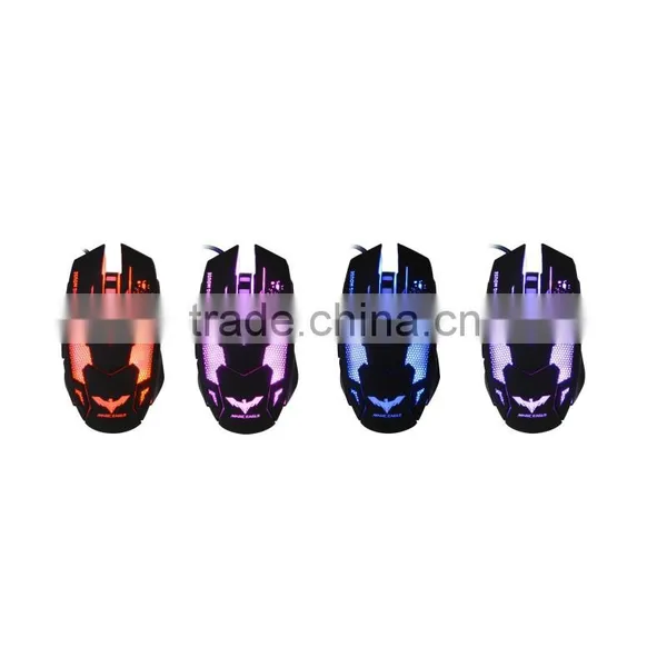 Colorful Light Gaming Mouse USB photo-3