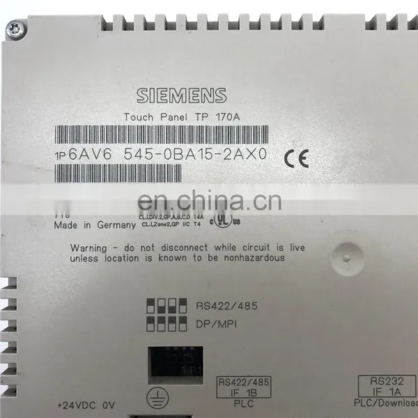 Brand New Siemens HMI TP170 Touch Screen Panel 6A6V545-0BA15-2AX0 photo-4
