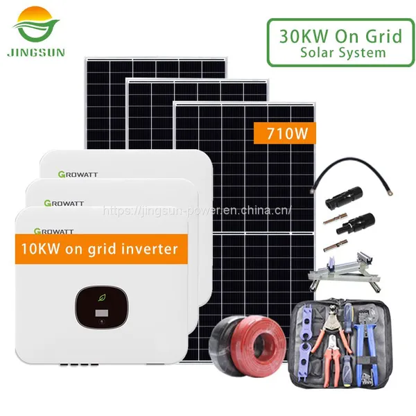 30 KW On Grid Solar System photo-2