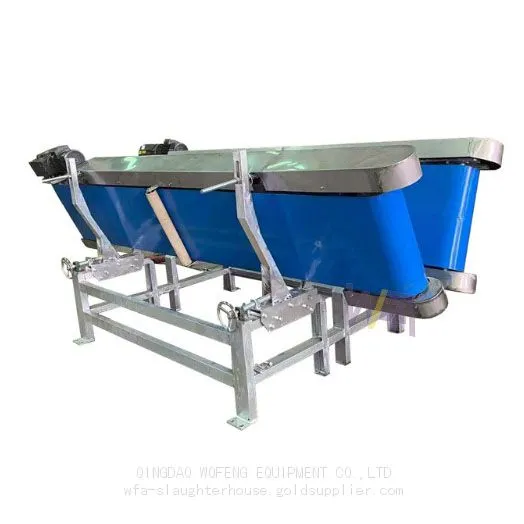 Sheep Slaughterhouse Restraint Conveyor For Lamb Slaughtering Machine photo-3