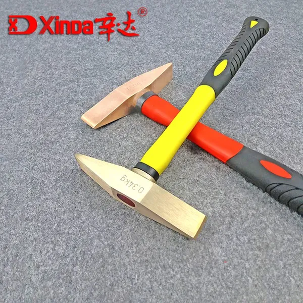 Xinda Copper Chipping Hammers Non sparking Scaling Hammer Explosion proof Tools Manufacturer