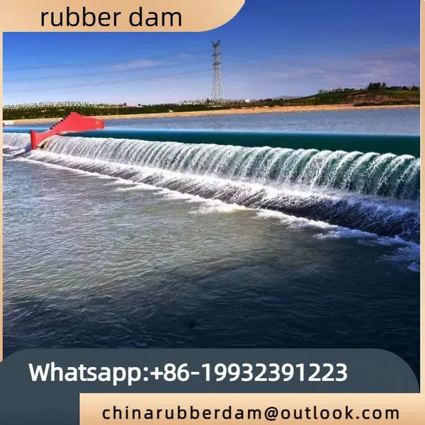 Gas Shield Dam Shield Gate Slope Inflatable Flood Control Dam Hydraulic Landscape Dam Casting Can be Customized photo-2