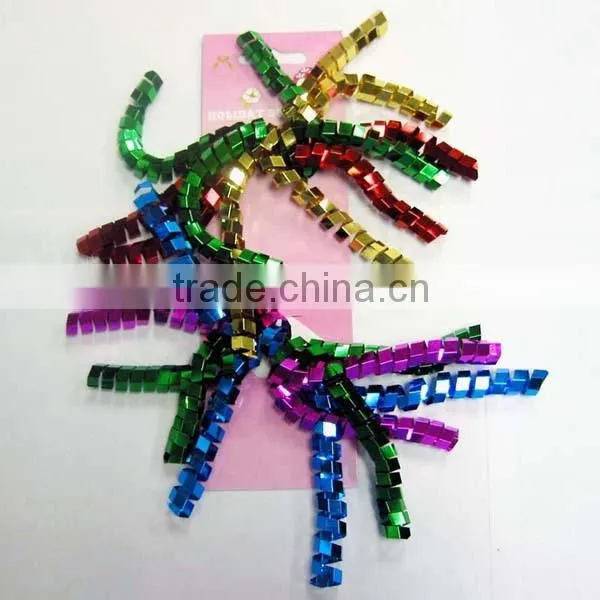 Fashionable Decorations and Christmas Poly Packing Curly Ribbon Bow/PP Ribbon Gift Wrap Pull Bows photo-3