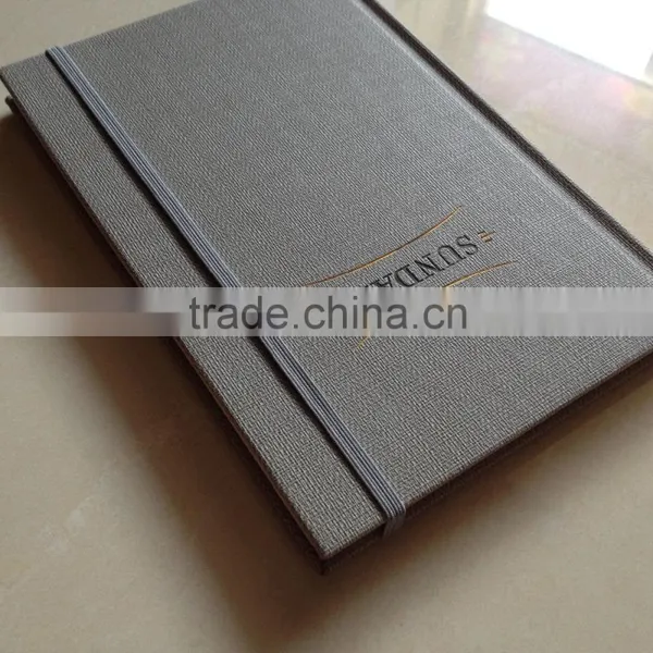 Custom Logo Notebook With Rubber Band for Closure photo-3