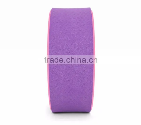 Purple-pink Yoga Wheel photo-2