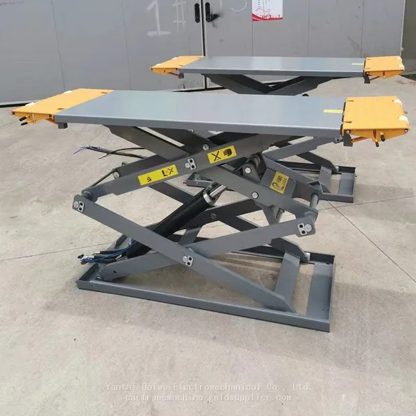 Hydraulic Lift Car Scissor Lift K-388 Ultra-thin Car Lifter Hydraulic With CE photo-4