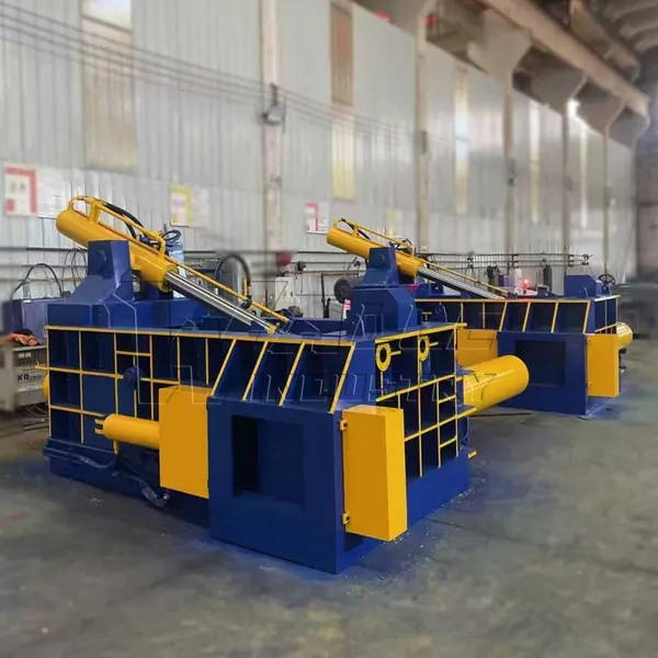 Plastic Bottle Compressor Cardboard Baler Waste Paper Baler Scrap Metal Baler photo-4