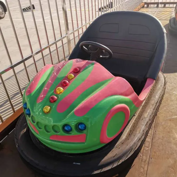 Almost Brand - New Carousel, Bumper Cars With a Net in the Amusement Area. Carousel for Resale photo-5