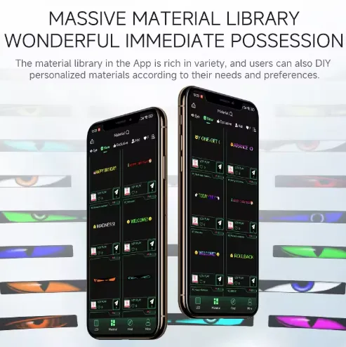 Design Intelligent Car LED Matrix Pixel Panel/Bluetooth Control Car Advertising Display Screen（Wechat:13510231336） photo-4