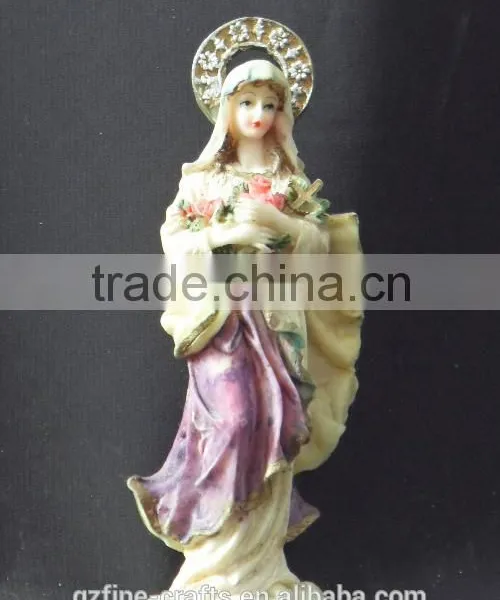 Polyresin Maria Religious Statue photo-5
