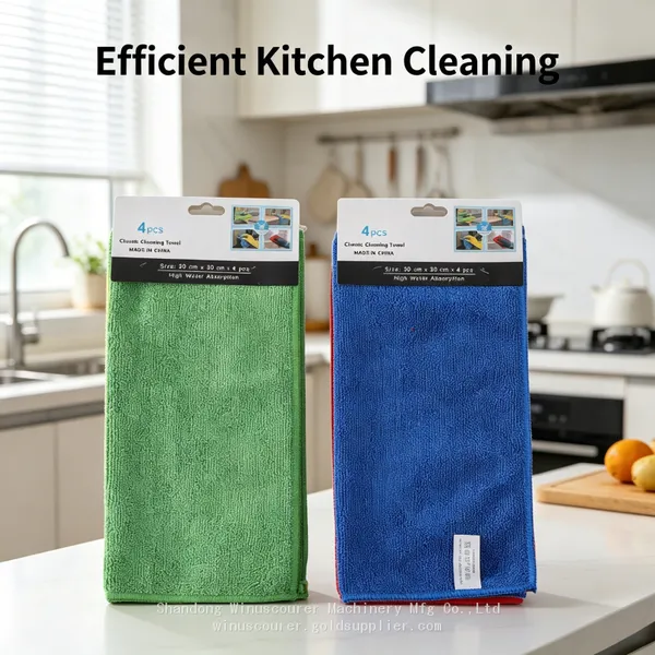 High Density Microfiber Cloth Durable Car Cleaning Towel photo-3
