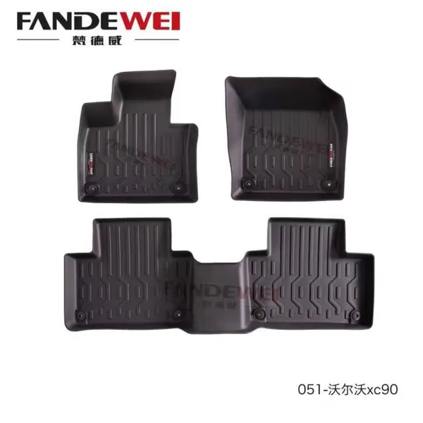 Use for VOLVO XC60 XC90 V60 C40 Odorles 3D Car Floor Mat Luxury Carpet Easy to Clean Anti-slip Makers Custom All Weather Zero Formaldehyde Waterproof photo-2