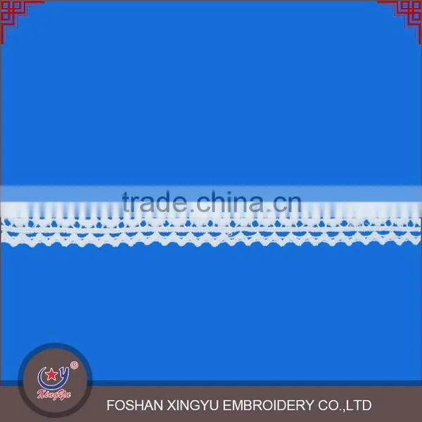 OEM/ODM Service Fashionable Lace Bar Code Textile Necklace Trim Product photo-2