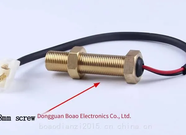 Diesel Engine Speed Sensor, Magnetoelectric Speed Sensor, Made of All-copper Material, M16 and M18 Threads Can be Customized photo-3