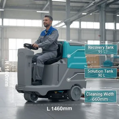 KARLER Industrial Floor Scrubber HY660