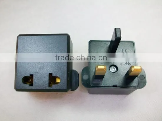 CE ROHS Approved US Japan China Type A Type B Type C to UK Ireland Singapore Bahrain Type G Plug Travel Adapter Converter photo-2