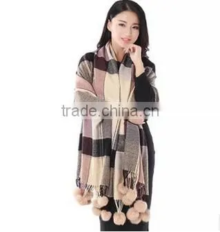 2015 Winter Season Fashionable Women Pashmina Shawl Scarf photo-2
