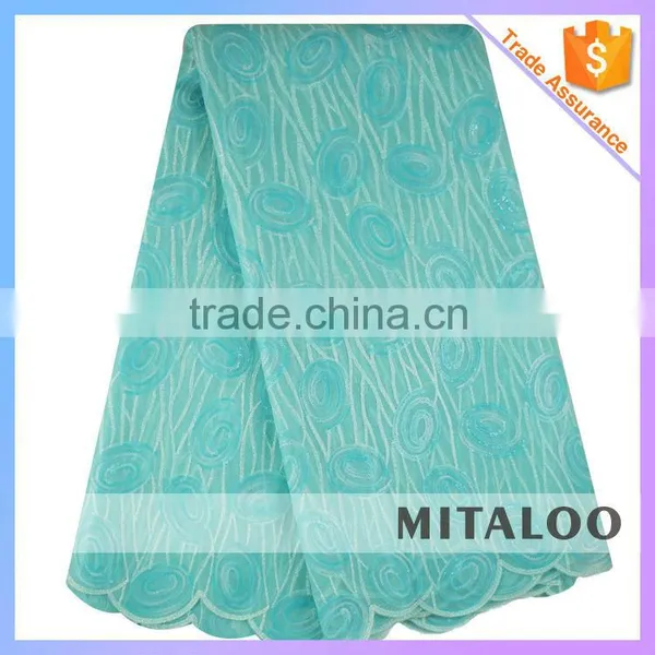 Mitaloo MOG0187 Good Quality Silk Lace African Double Organza Lace Swiss Organza Lace photo-5