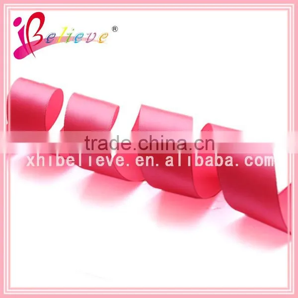 MOQ 100 Yards High Quality Satin Ribbon Roll Hair Ornament Ribbon Wholesale photo-3
